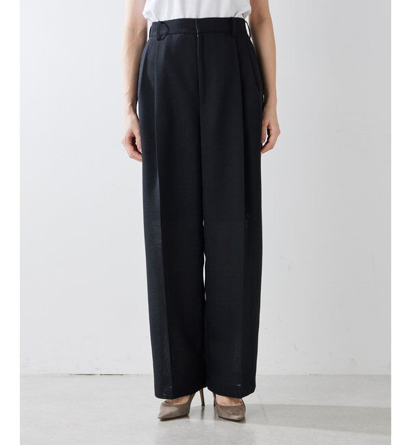  「ジュートライクタックパンツ」|チノ|