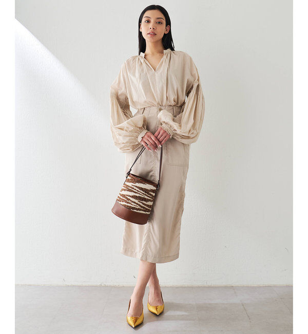  「ローンギャザーブラウス」|シャツ・ブラウス|