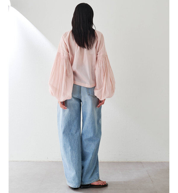  「ローンギャザーブラウス」|シャツ・ブラウス|