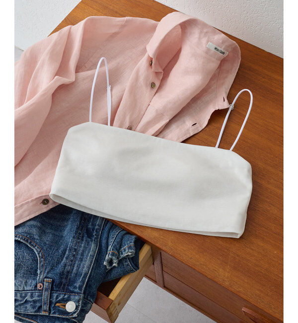  「【myporter】クロップドブラトップ」|Tシャツ・カットソー|ホワイト