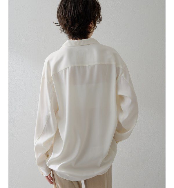  「【THE PAUSE】フィブリルリラックスシャツ」|シャツ・ブラウス|