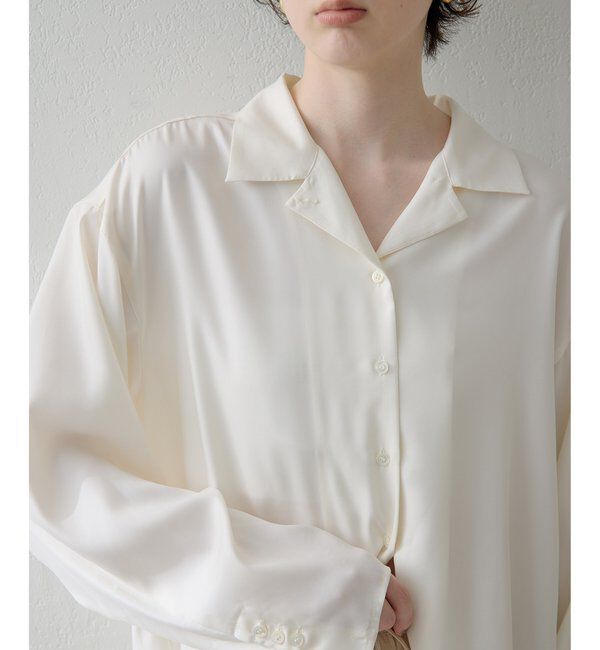  「【THE PAUSE】フィブリルリラックスシャツ」|シャツ・ブラウス|