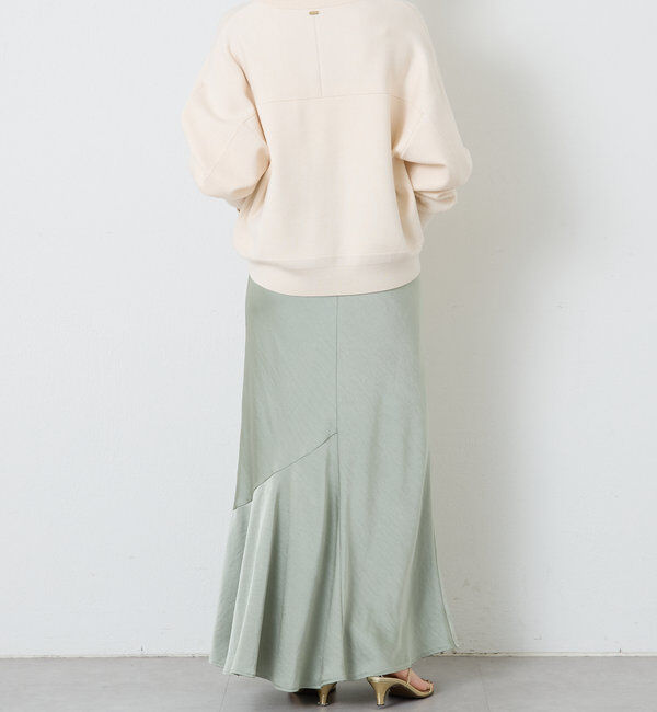  「ジップスウェットライクニット」|ニット・セーター|