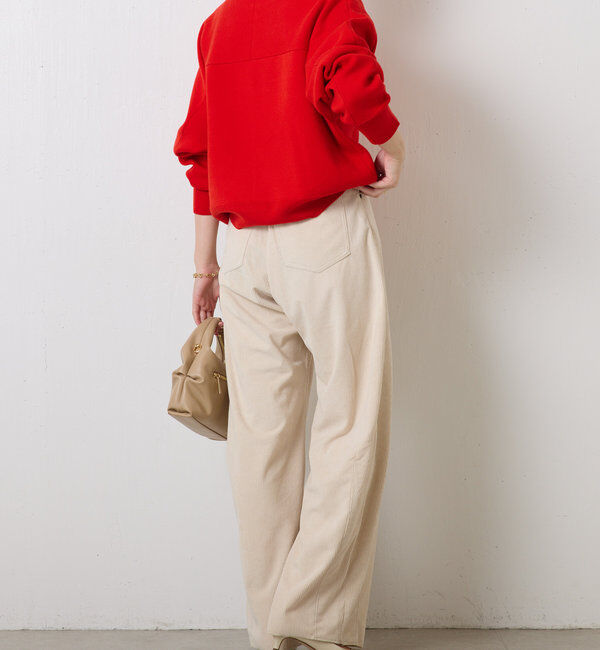  「ジップスウェットライクニット」|ニット・セーター|