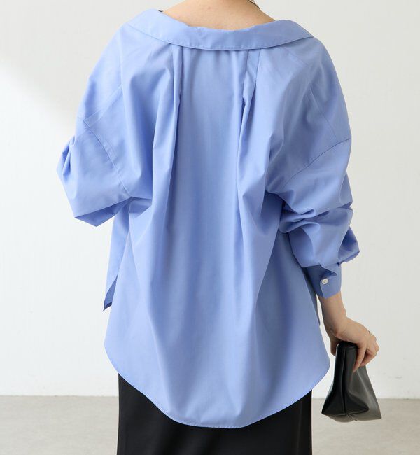  「襟ギャザーシャツ」|シャツ・ブラウス|
