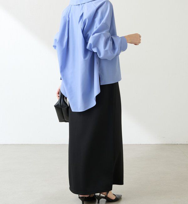  「襟ギャザーシャツ」|シャツ・ブラウス|