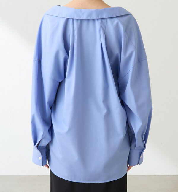  「襟ギャザーシャツ」|シャツ・ブラウス|
