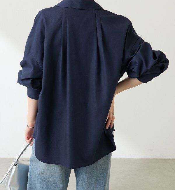  「襟ギャザーシャツ」|シャツ・ブラウス|