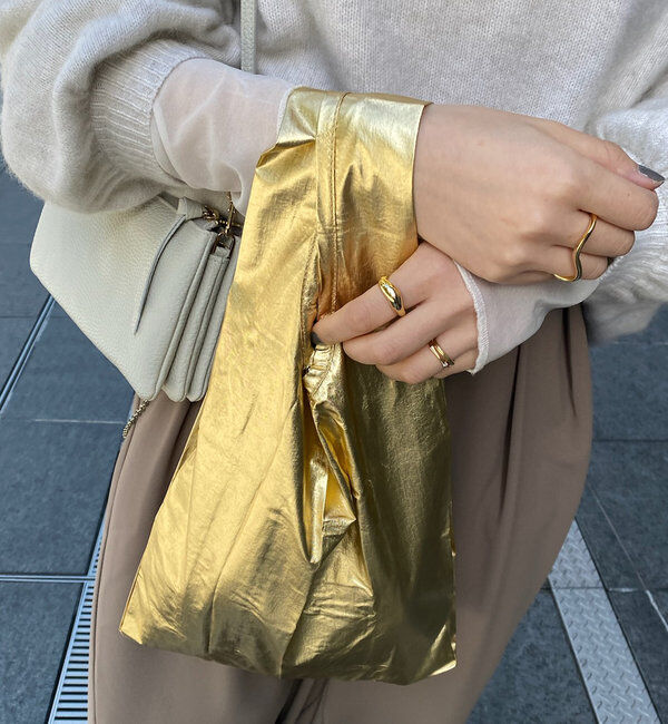  「【BAGGU/バグゥ】23HO BABY BAGGU メタリック」|トートバッグ|