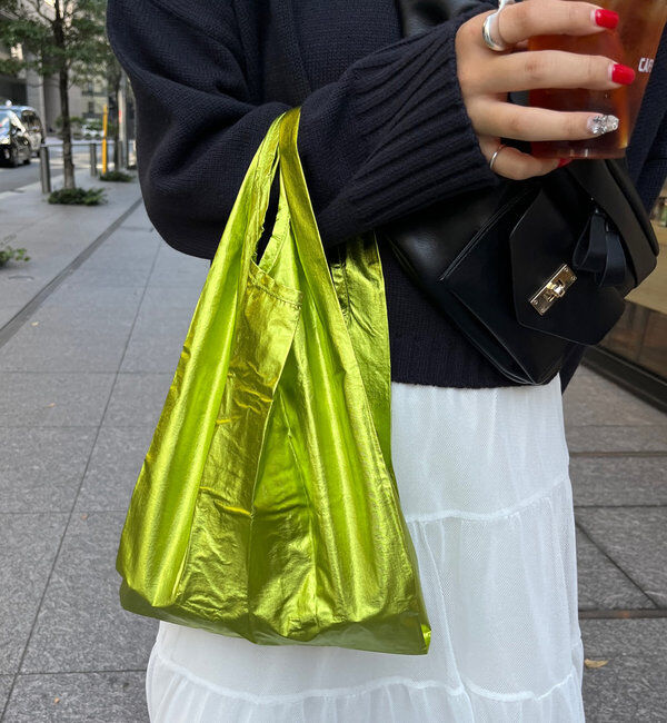  「【BAGGU/バグゥ】23HO BABY BAGGU メタリック」|トートバッグ|