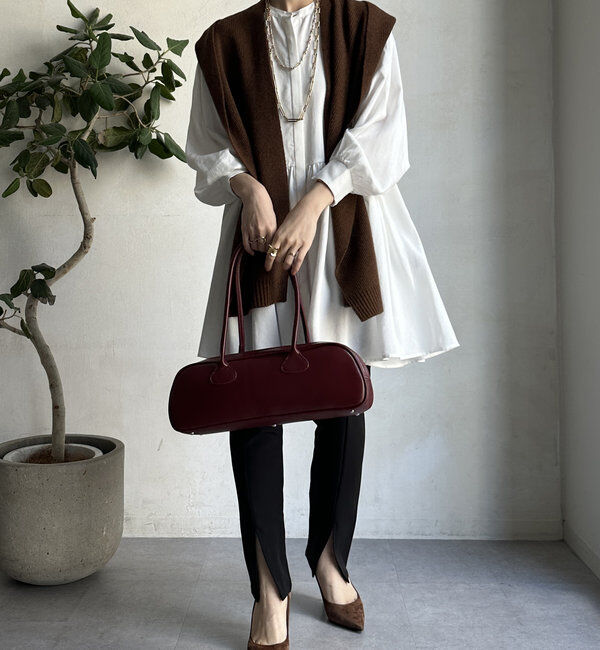  「【WEB限定】 ペプラムチュニック」|シャツ・ブラウス|