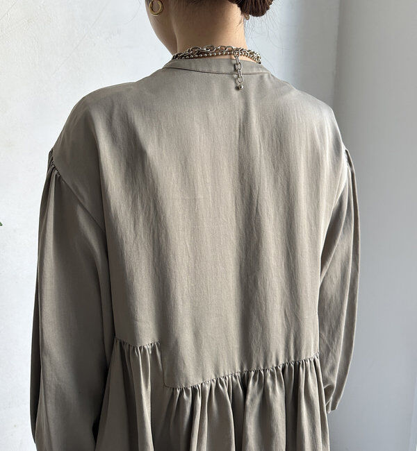  「【WEB限定】 ペプラムチュニック」|シャツ・ブラウス|