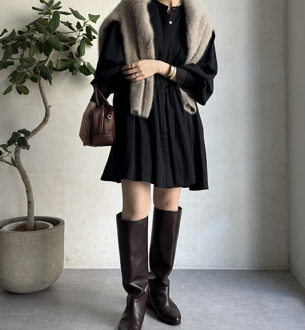  「【WEB限定】 ペプラムチュニック」|シャツ・ブラウス|