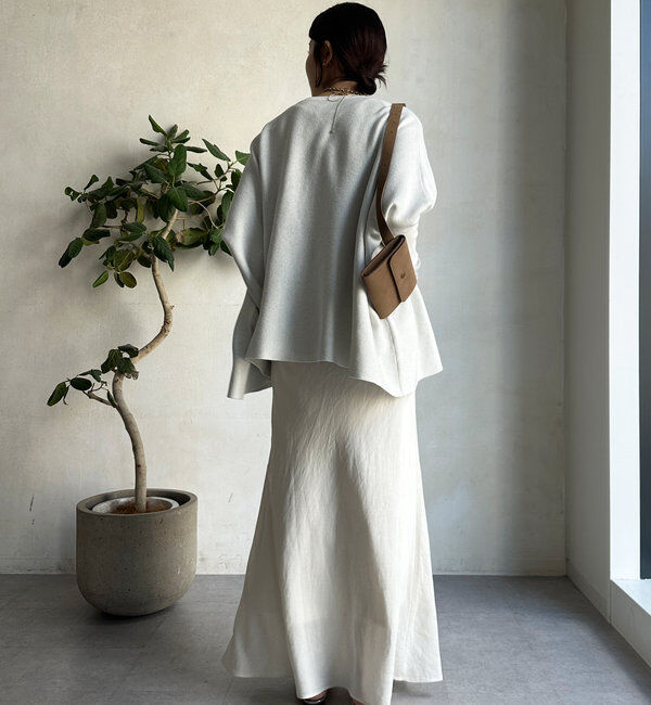  「キュプラリネンマーメイドスカート」|スカート|