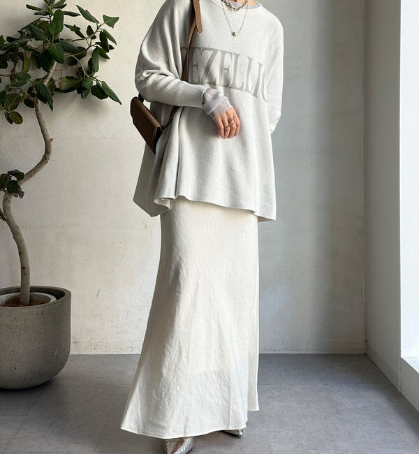  「キュプラリネンマーメイドスカート」|スカート|