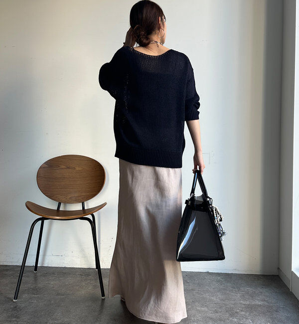  「キュプラリネンマーメイドスカート」|スカート|