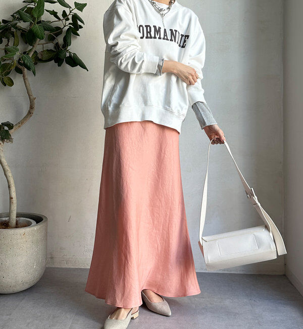  「キュプラリネンマーメイドスカート」|スカート|