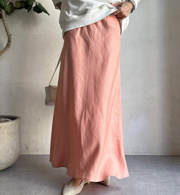  「キュプラリネンマーメイドスカート」|スカート|