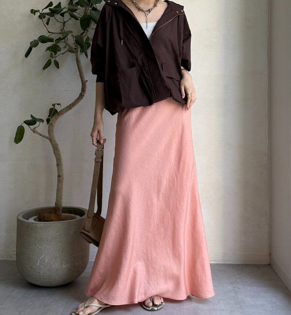  「キュプラリネンマーメイドスカート」|スカート|