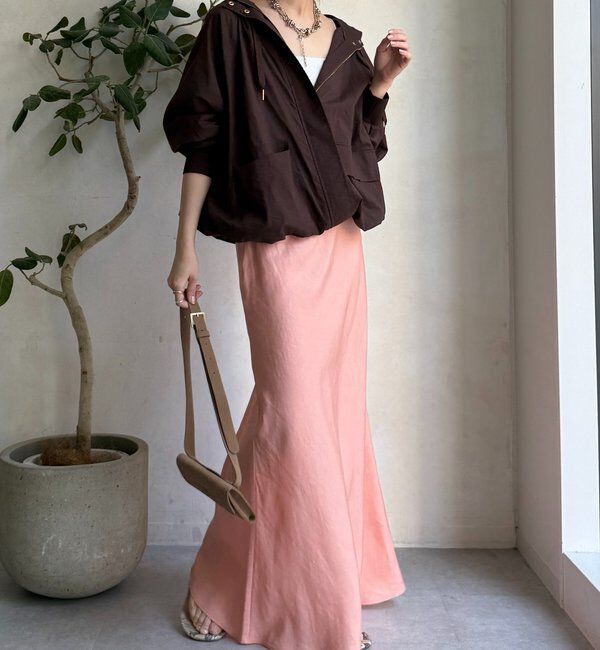  「キュプラリネンマーメイドスカート」|スカート|