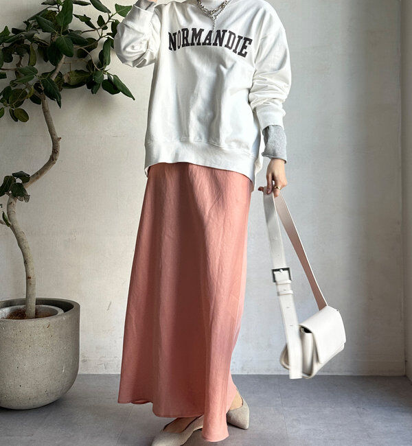  「キュプラリネンマーメイドスカート」|スカート|