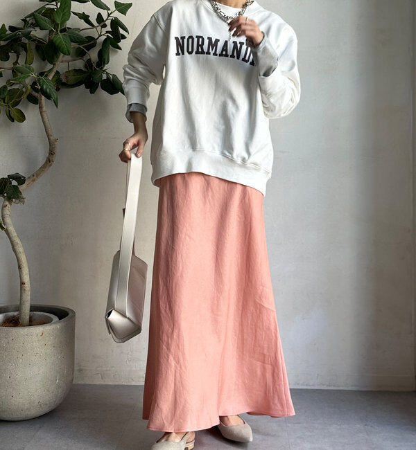  「キュプラリネンマーメイドスカート」|スカート|