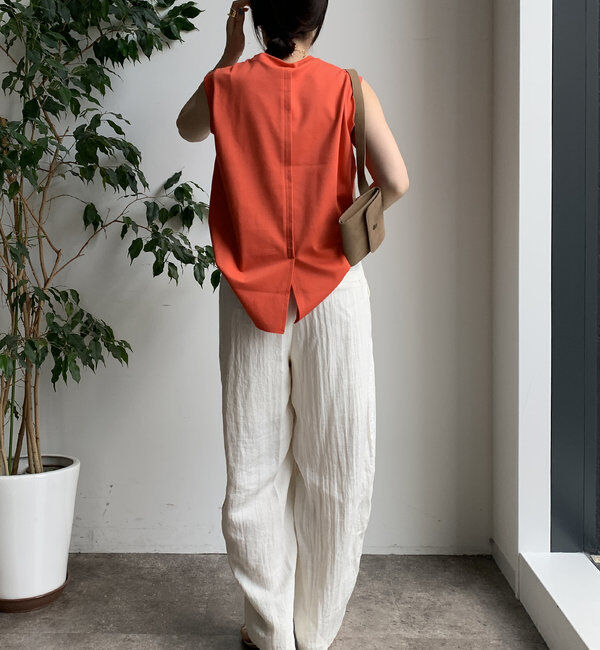  「【WEB限定】リネンライクバルーンパンツ」|チノ|