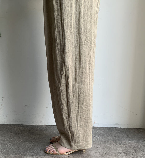  「【WEB限定】リネンライクバルーンパンツ」|チノ|