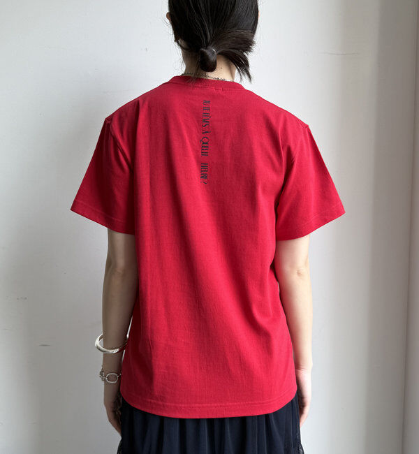  「【WEB限定】フロントバック両面ロゴTEE」|Tシャツ・カットソー|