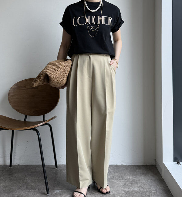  「【WEB限定】フロントバック両面ロゴTEE」|Tシャツ・カットソー|