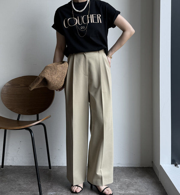  「【WEB限定】フロントバック両面ロゴTEE」|Tシャツ・カットソー|