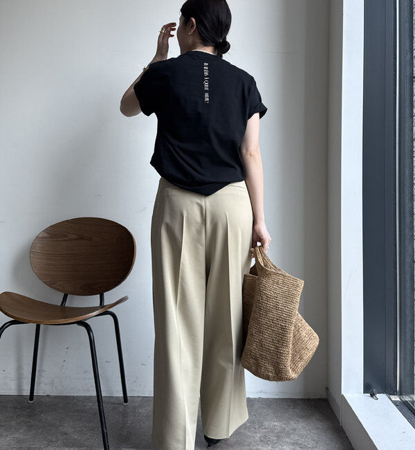  「【WEB限定】フロントバック両面ロゴTEE」|Tシャツ・カットソー|