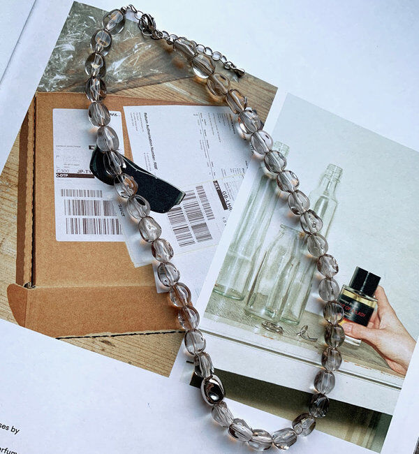  「クリアカラーネックレス」|ネックレス|