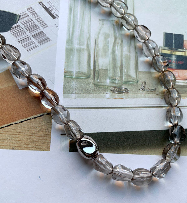  「クリアカラーネックレス」|ネックレス|