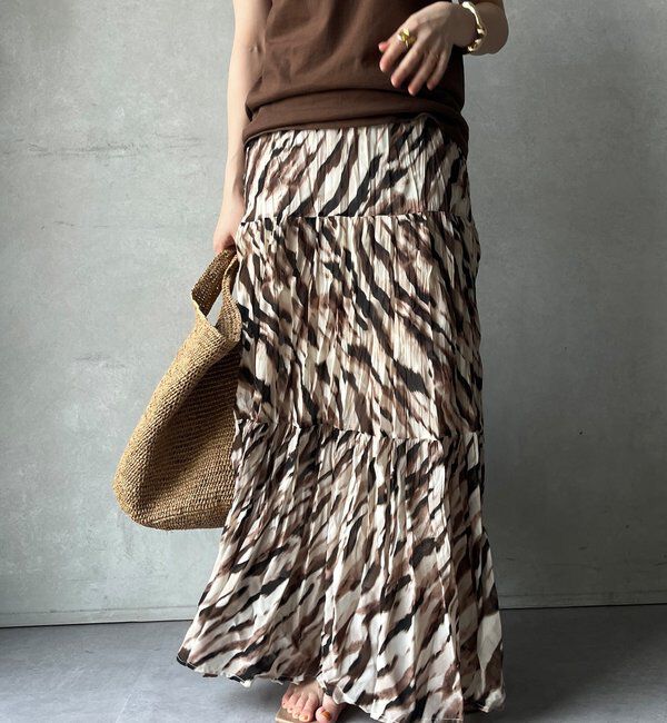  「アニマルワッシャースカート」|スカート|