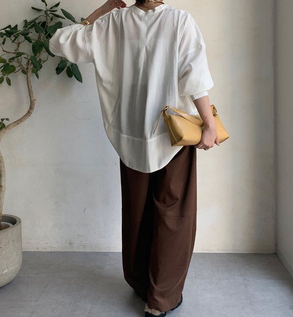  「カットドッキングブラウス」|シャツ・ブラウス|