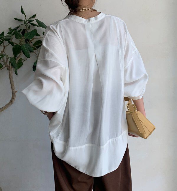  「カットドッキングブラウス」|シャツ・ブラウス|