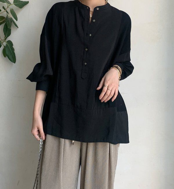  「カットドッキングブラウス」|シャツ・ブラウス|