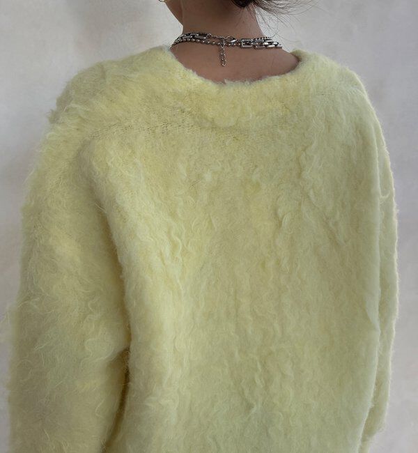  「【WEB限定】ロングシャギーカーディガン」|カーディガン|