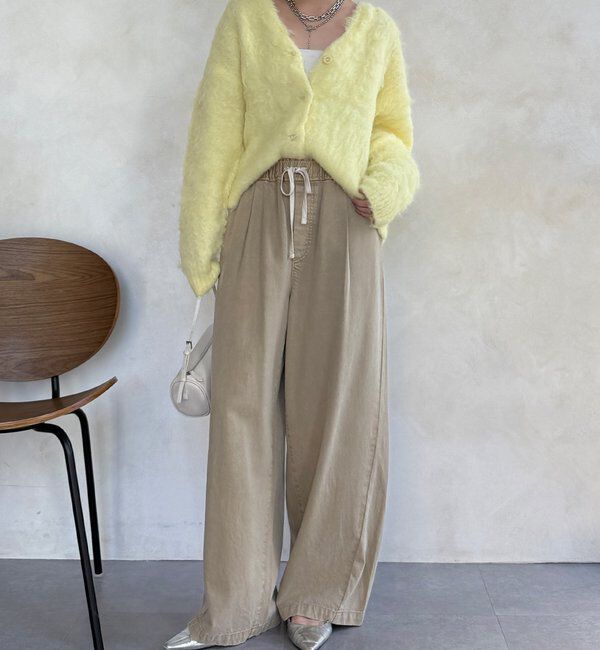  「【WEB限定】ロングシャギーカーディガン」|カーディガン|