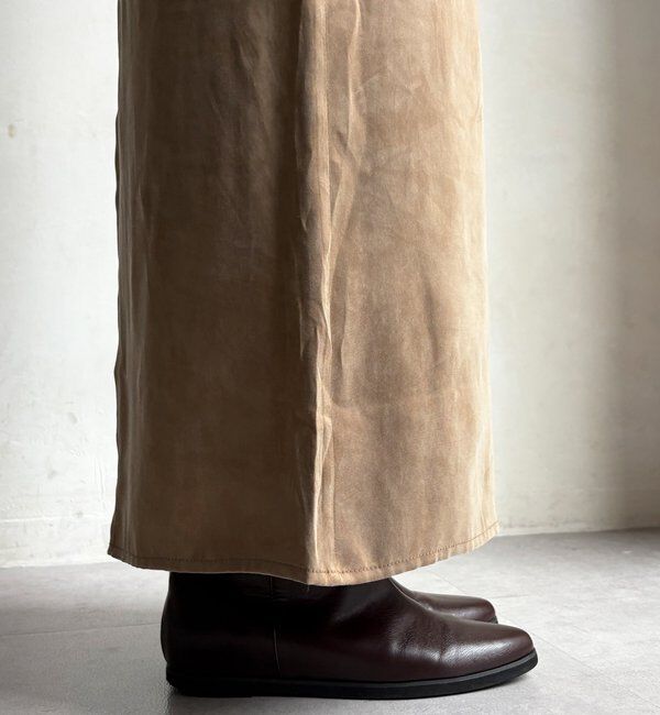  「サテンストレートスカート」|スカート|