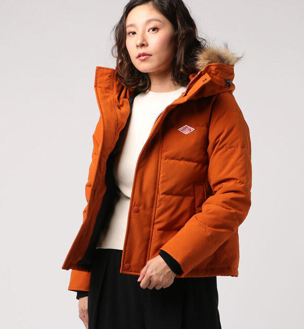 【美品】DANTON ダントン ショート ダウン ジャケット キャメル 38 DANTON(ダントン)】ショートダウンジャケット｜ルミネのファッション