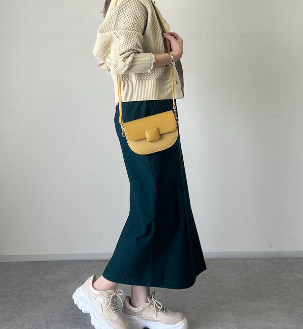  「《オールシーズン着まわせる》ストレッチナロースカート」|スカート|