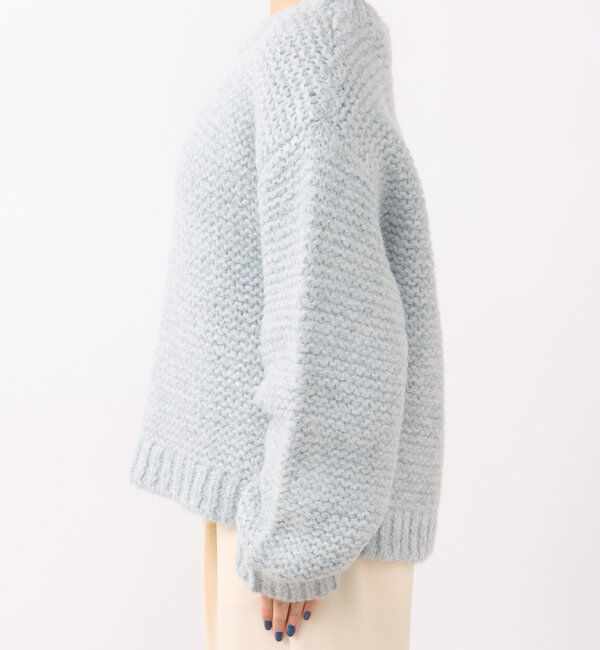  「アルパカタッチローゲージプルオーバー」|ニット・セーター|