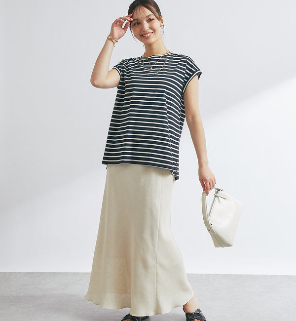  「メッシュフレアスカート」|スカート|