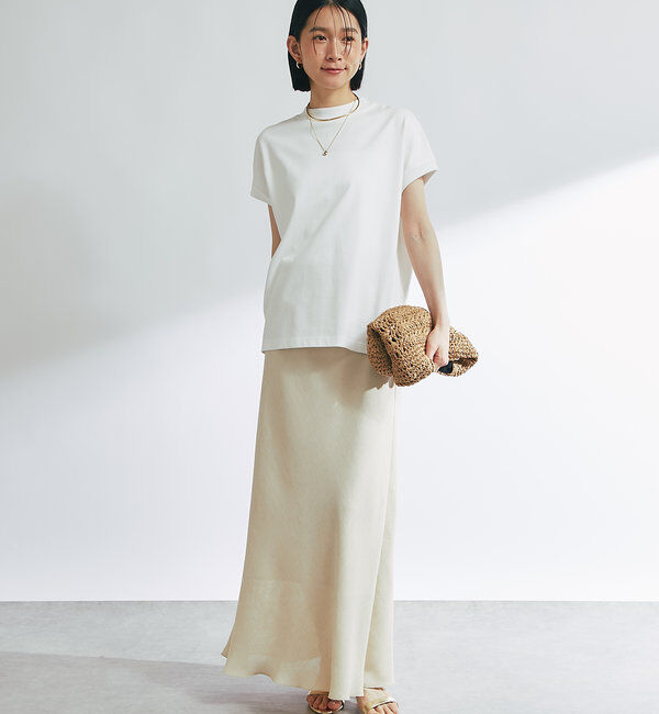  「メッシュフレアスカート」|スカート|