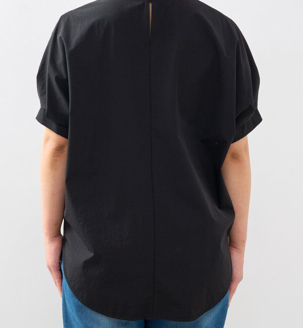  「《夏に快適・セットアップ対応◎》撥水加工・接触冷感タックデザインブラウス」|シャツ・ブラウス|