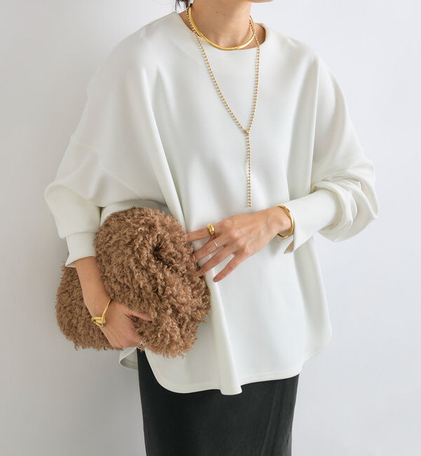  「【R.good(アールドットグッド)】ボールチェーンアジャストネックレス」|リング|