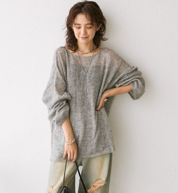  「【R.good(アールドットグッド)】ボールチェーンアジャストネックレス」|リング|