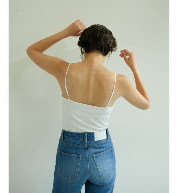 La nature linge「《3サイズ展開》【La nature linge】ベア天竺キャミソール」|インナー|